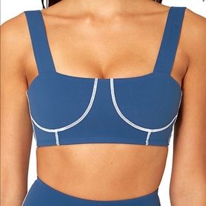 WeWoreWhat corset stitch workout set